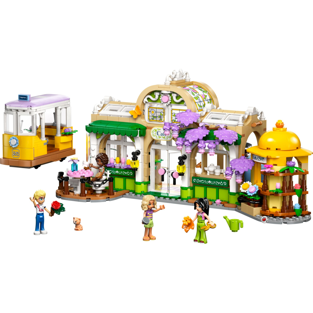 Конструктор LEGO Friends Кав'ярня з рослинами та квітковий магазин (42671) - зображення 2