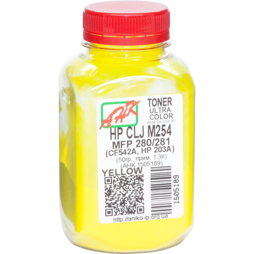 Тонер HP CLJ M254/MFP280/281, 50г Yellow AHK (1505189) - зображення 1