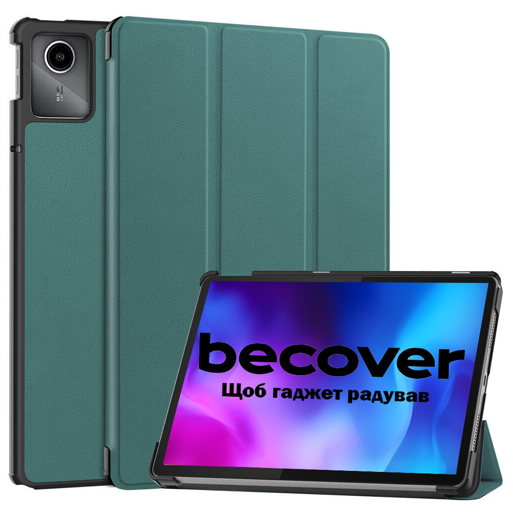 Чохол до планшета BeCover Smart Case Lenovo Tab M11 (2024) TB-TB330FU/Xiaoxin Pad 11 (2024) 11" Dark Green (710456) - зображення 2