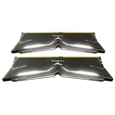 Модуль пам'яті для комп'ютера DDR4 32GB (2x16GB) 3000 MHz T-Force Night Hawk Black LED/Whi Team (THWD432G3000HC16CDC01) - зображення 3