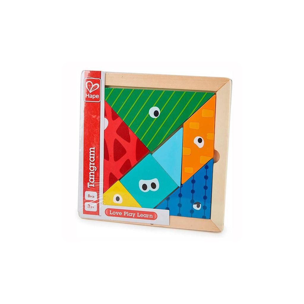 Головоломка Hape Дерев'яний танграм (E1630) - зображення 1