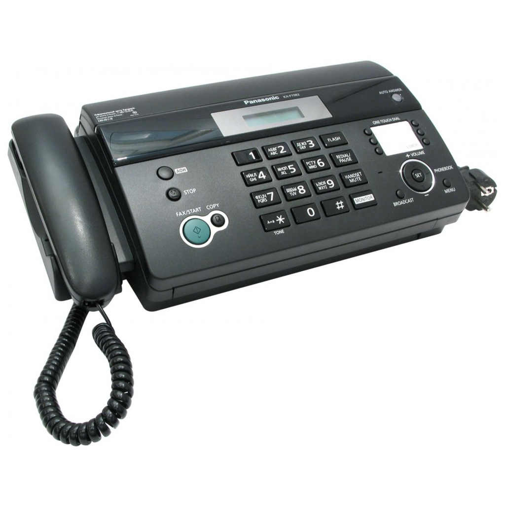 Факсимільний апарат Panasonic KX-FT984UA-B - зображення 1