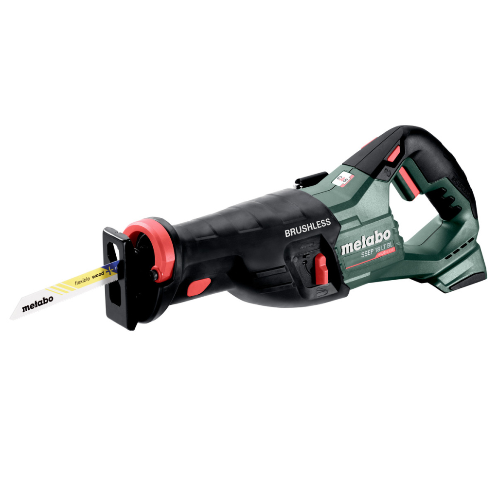 Шабельна пила Metabo SSEP 18 LT BL 18V, хід 32мм, 0-3000 об/хв, 3кг (без АКБ та ЗП) (601617850) - зображення 1
