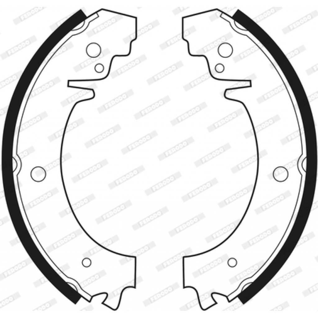 Гальмівні колодки FERODO FSB59 - зображення 2