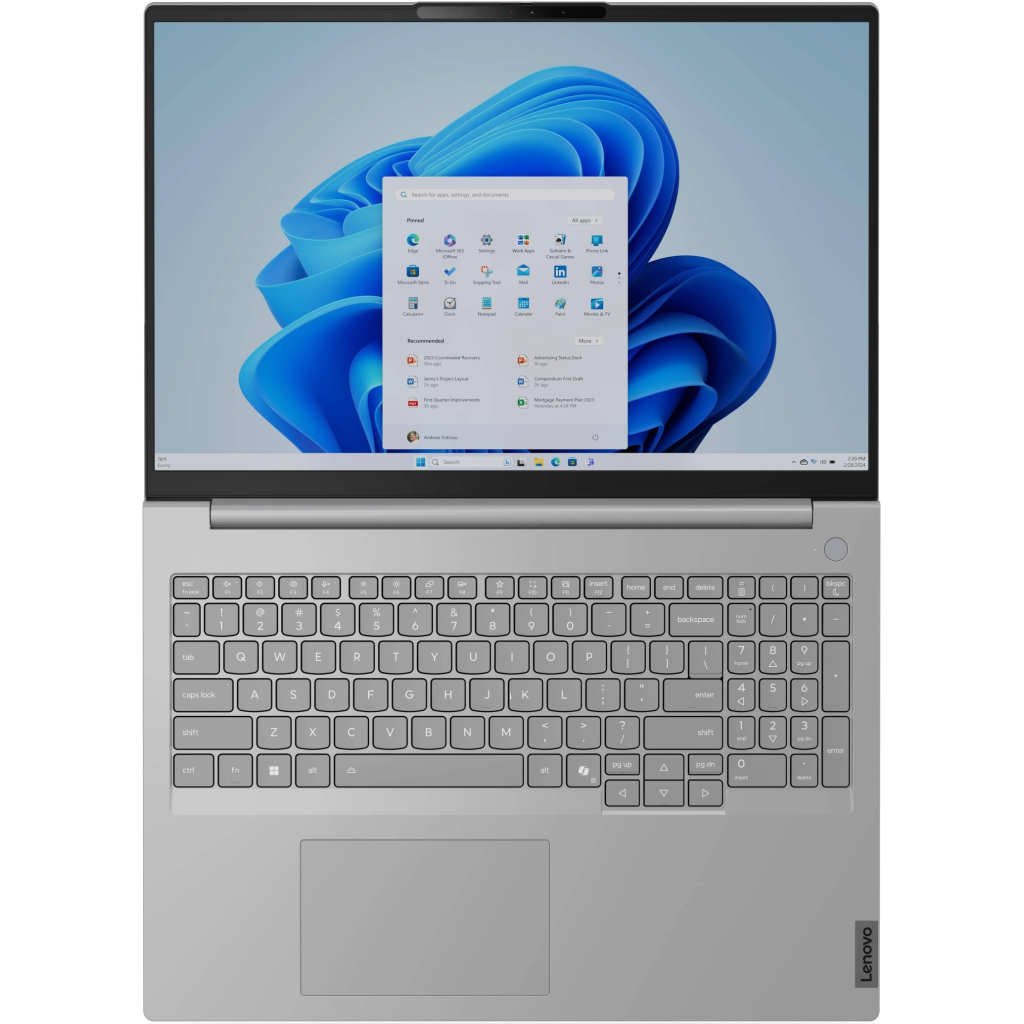 Ноутбук Lenovo ThinkBook 16 G8 IRL (21SHA0BFRA) - зображення 4