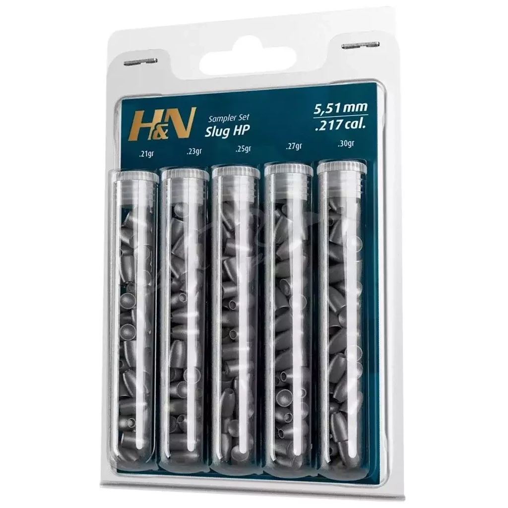 Пульки H&N Slug Sampler Test Set 5,51 мм (99985510005) - зображення 1