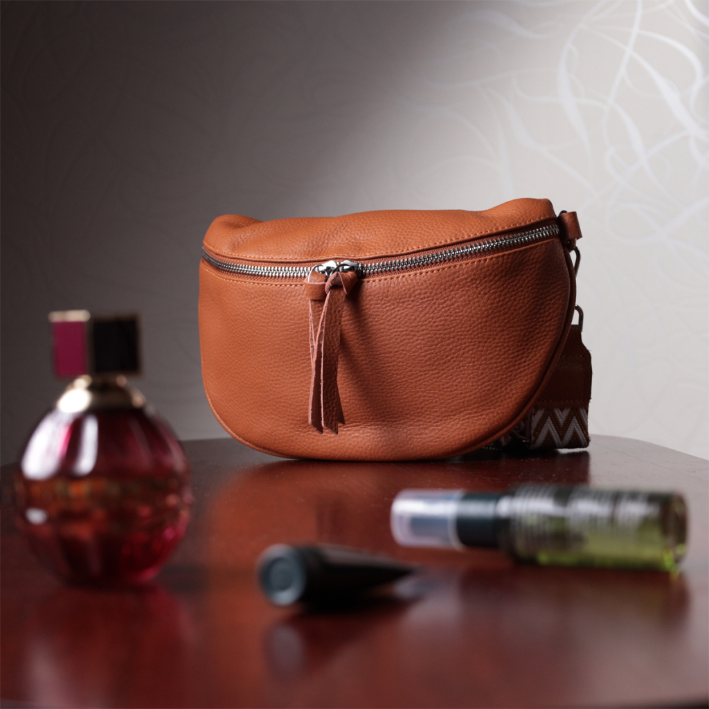 Сумка Vintage Шкіряна жіноча через плече з міні гаманцем Руда (22665) - зображення 10