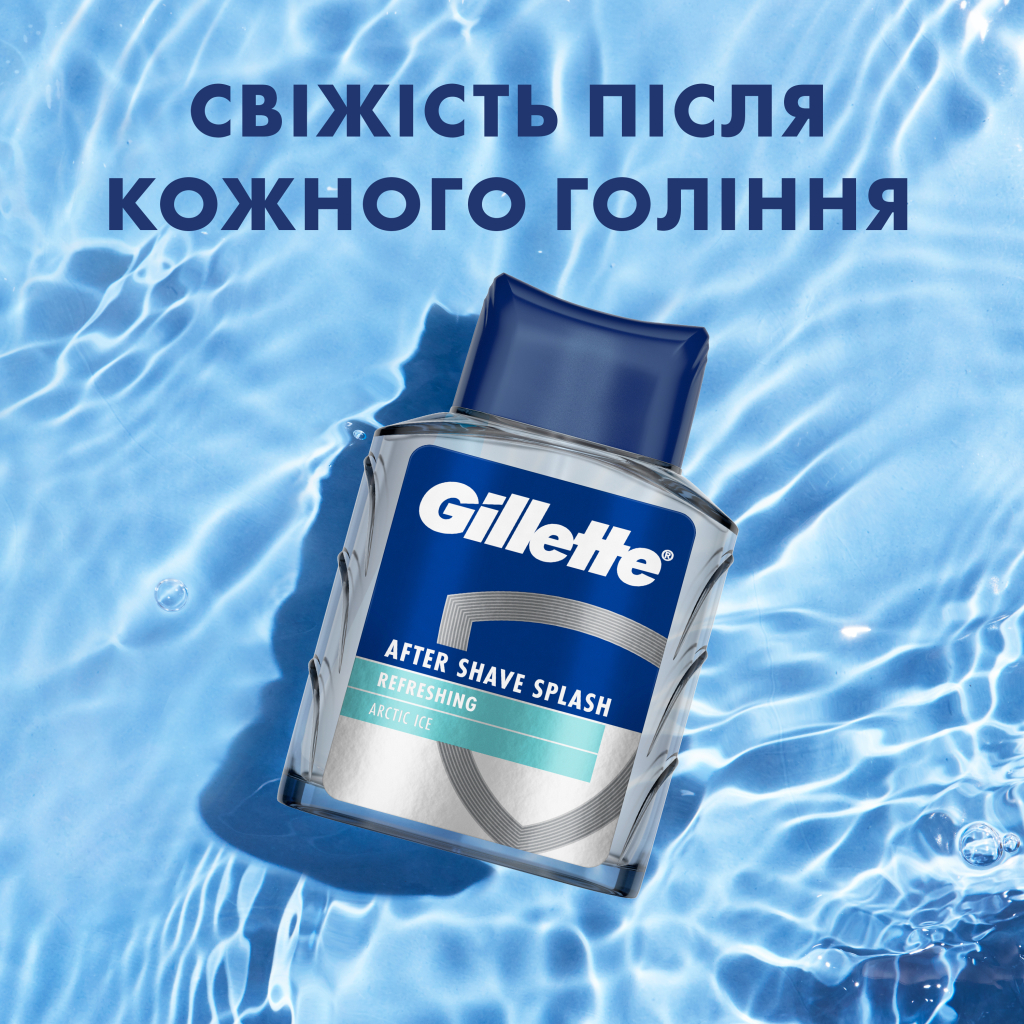 Набір косметики Gillette Series Піна для гоління Для чутливої шкіри 200 мл + Лосьйон після гоління Освіжаючий 100 мл (8700216617086) - изображение 9