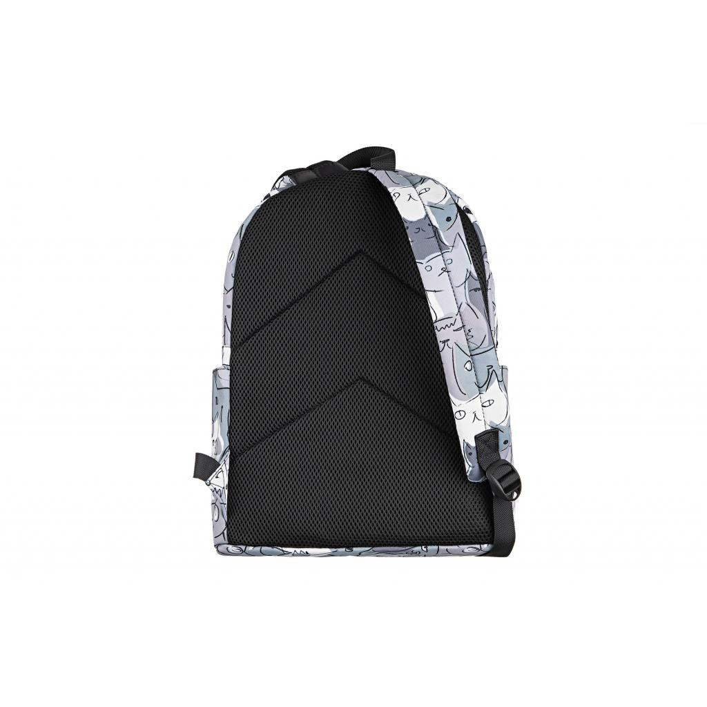 Рюкзак для ноутбука 2E 13" TeensPack Cats, grey (2E-BPT6114GC) - зображення 3