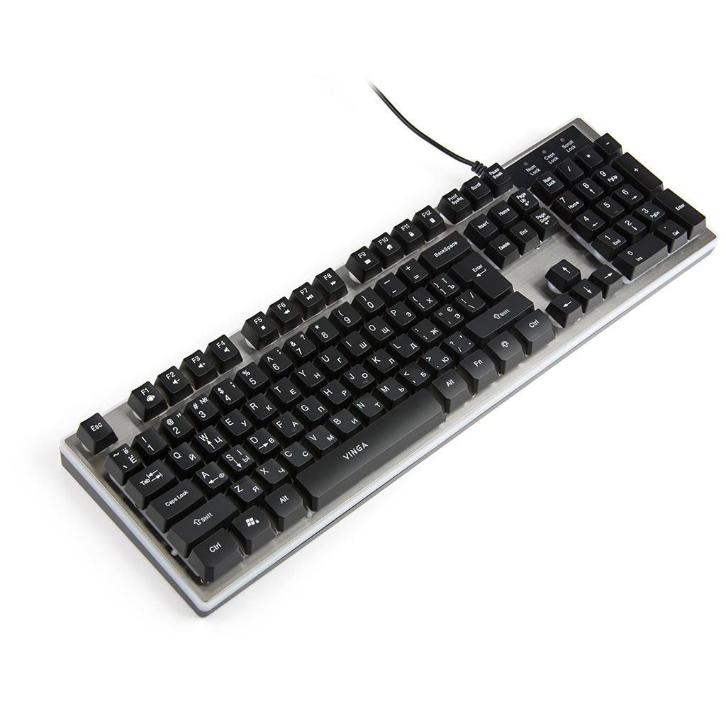 Клавіатура Vinga KBG839 black - зображення 6