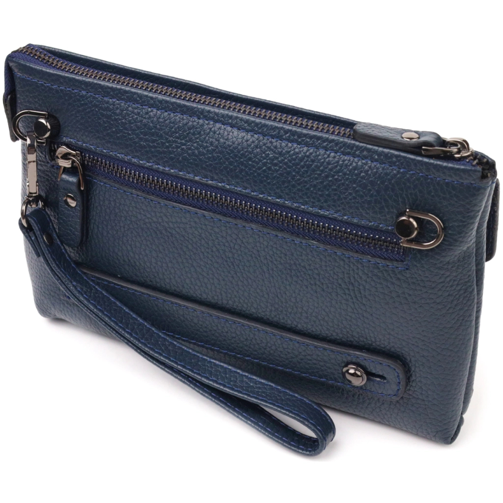 Сумка Canpellini З натуральної шкіри Синя (21550) - зображення 2