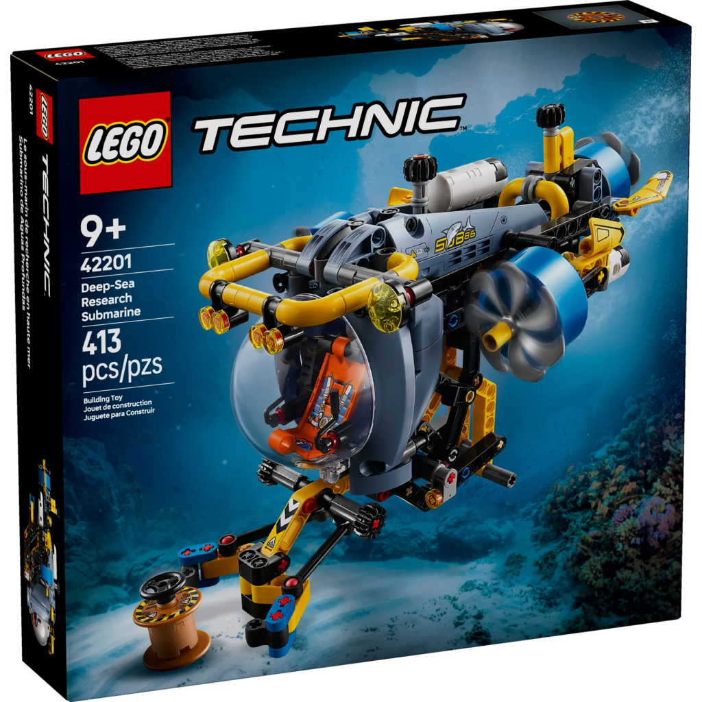 Конструктор LEGO Technic Глибоководний дослідницький підводний човен (42201) - зображення 1