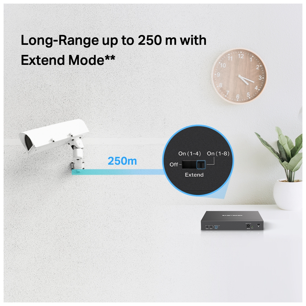 Комутатор мережевий Mercusys MS110P - зображення 6