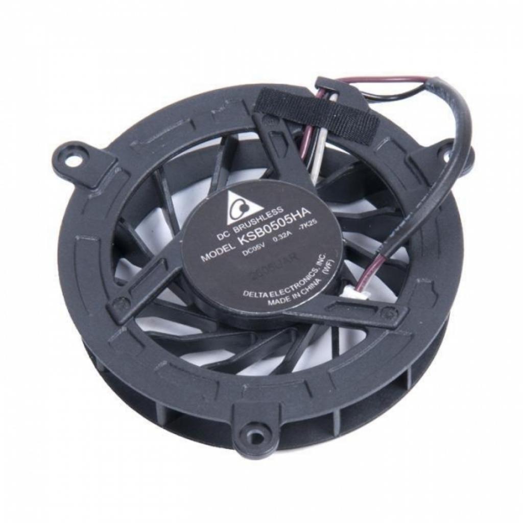 Вентилятор ноутбука Toshiba Satellite A300/M300/M301/M302/M305/M306 DC(5V,0.32A) 3pin (KSB00505HA-7K25) - зображення 3