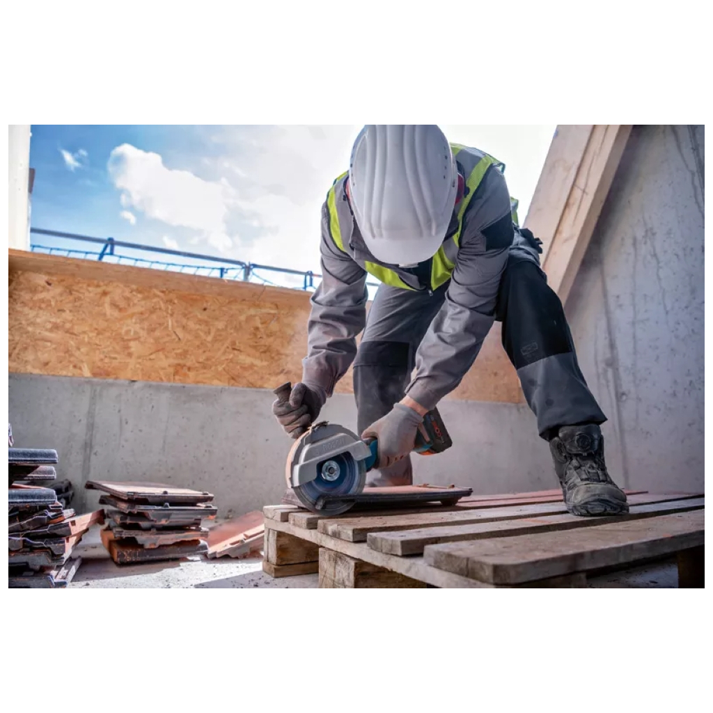 Шліфувальна машина Bosch GWS 182P 125 мм 18V, 2800-9000об/хв, 1.7кг (без АКБ та ЗП) (0.601.9H6.L01) - зображення 5