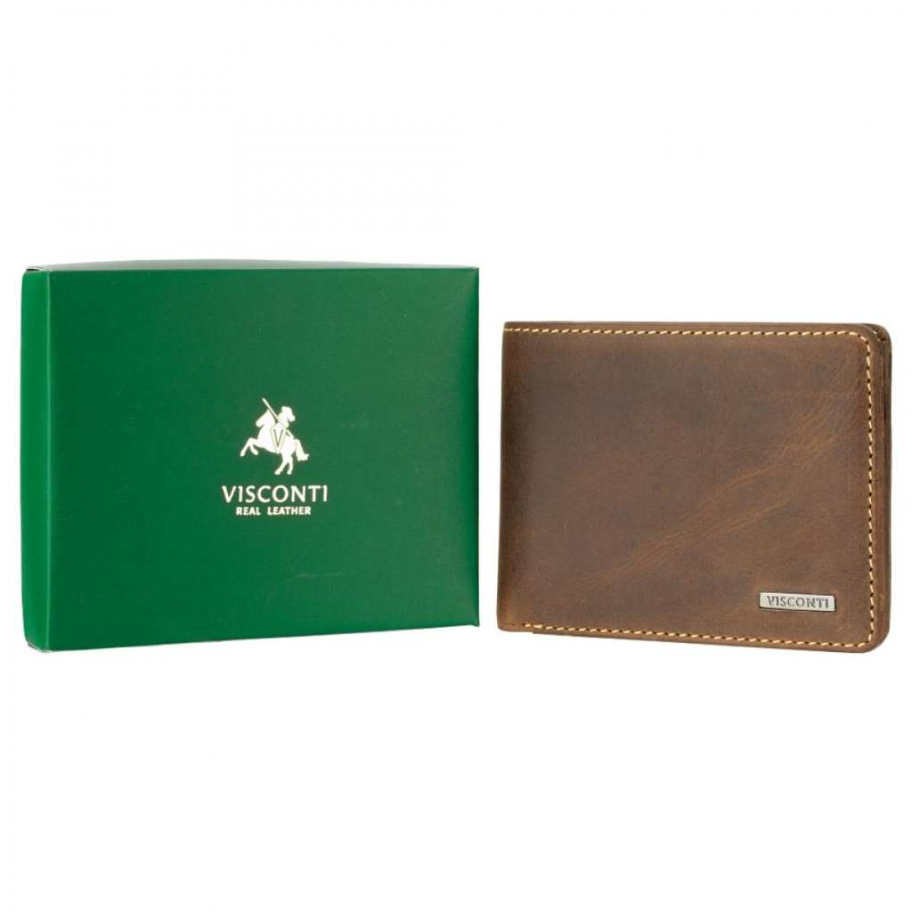 Гаманець Visconti ART50 Aldo Saddle Tan (ART50 SADDLE TAN) - зображення 7