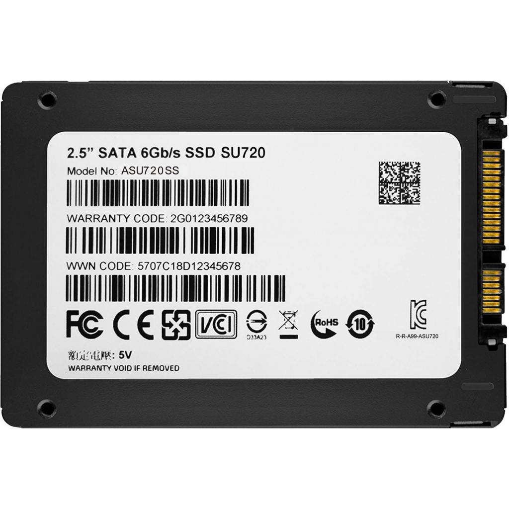 Накопичувач SSD 2.5" 500GB ADATA (ASU720SS-500G-C) - зображення 5