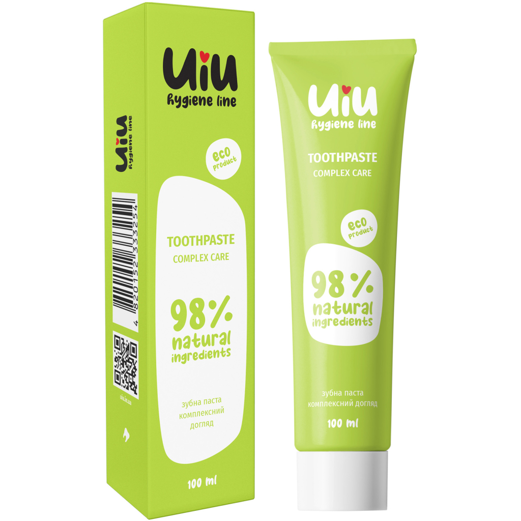 Зубна паста UIU Комплексний догляд 100 мл (4820152333254) - зображення 2