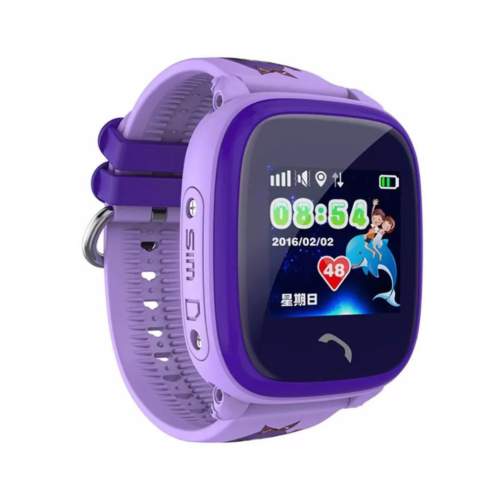Смарт-годинник UWatch DF25 Kids waterproof smart watch Purple (F_52339) - зображення 3