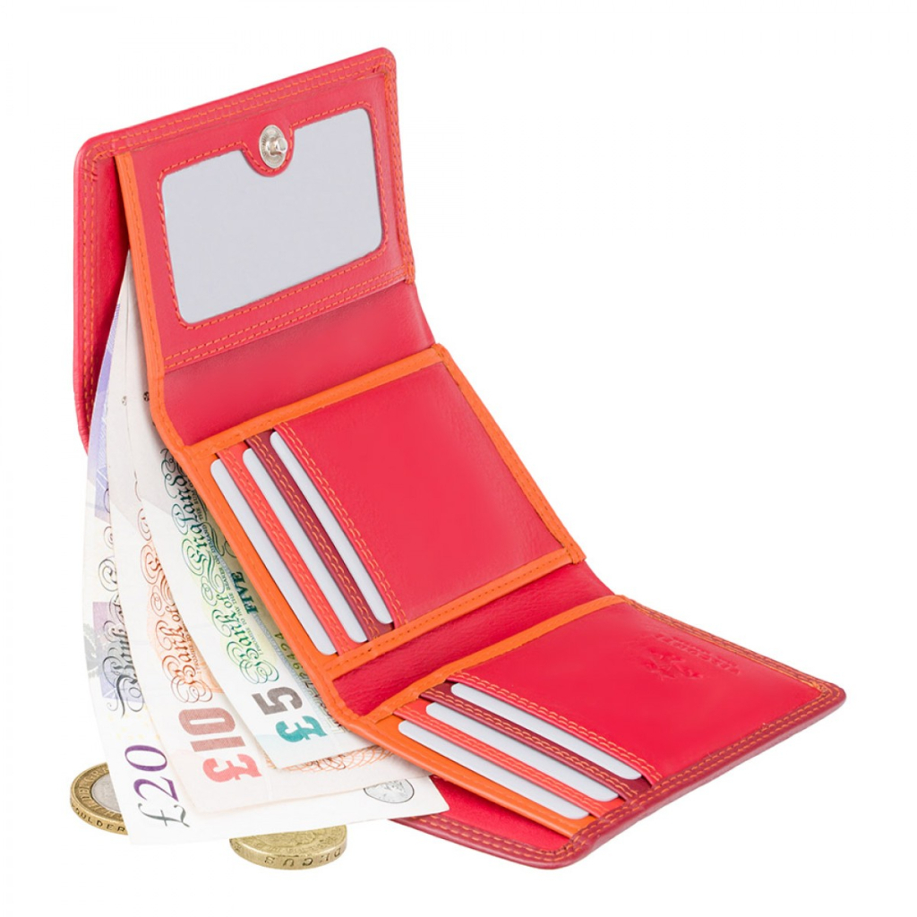 Гаманець Visconti RB39 Biola з RFID Red Multi (RB39 RED M) - зображення 4