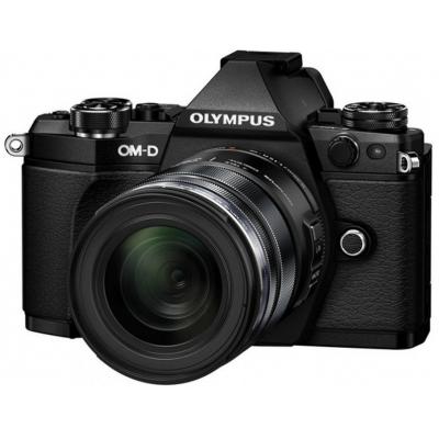 Цифровий фотоапарат Olympus E-M5 mark II 14-150 mm Kit + HLD-8 + BLN-1 black (V207043BE010) - зображення 1