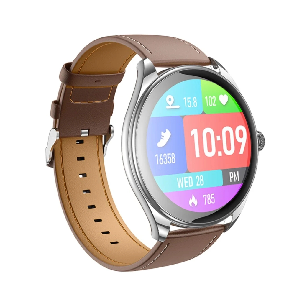 Смарт-годинник HOCO Y22 AMOLED Smart sports watch(call version) Silver (6942007628990) - зображення 1