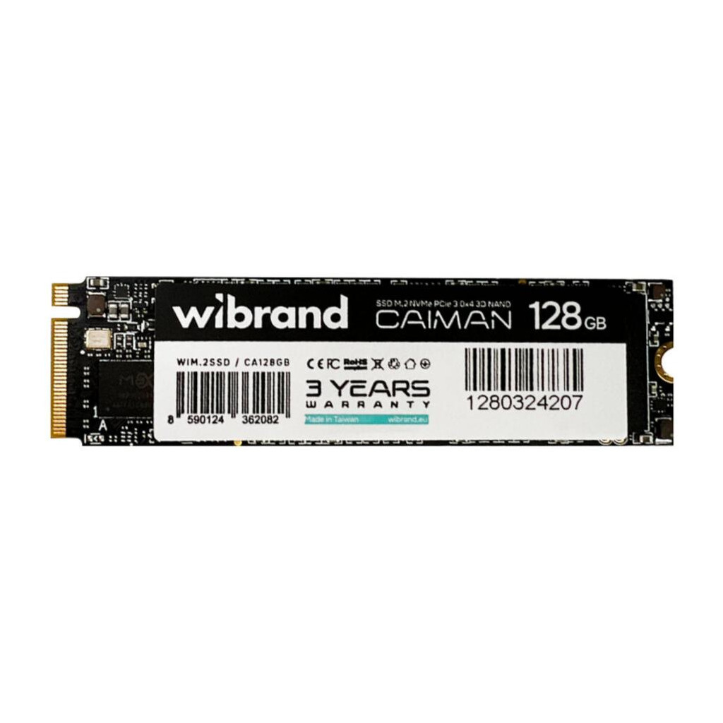 Накопичувач SSD M.2 2280 128GB Caiman Wibrand (WIM.2SSD/CA128GB) - зображення 2