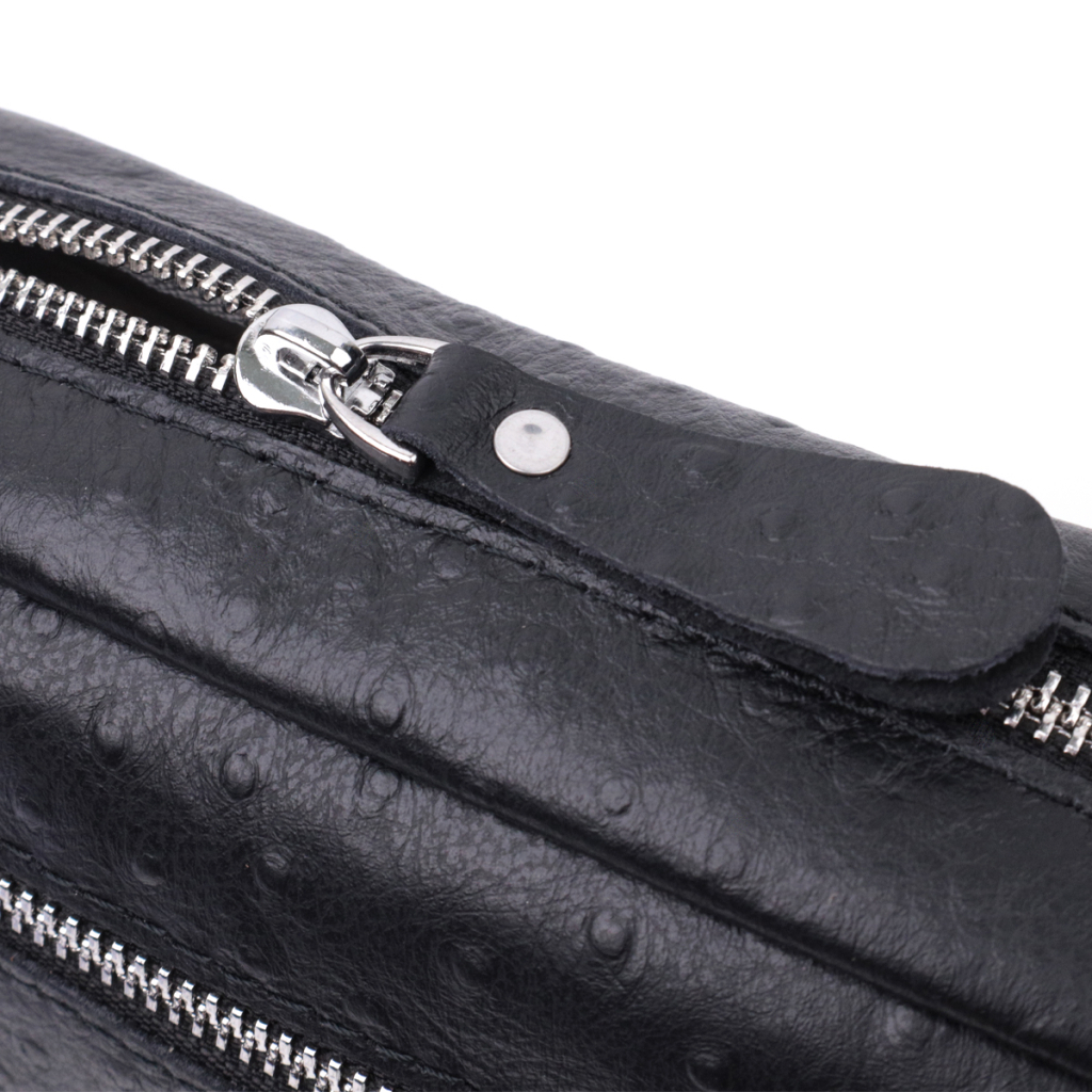 Сумка Vintage З натуральної шкіри Чорна (22659) - зображення 7