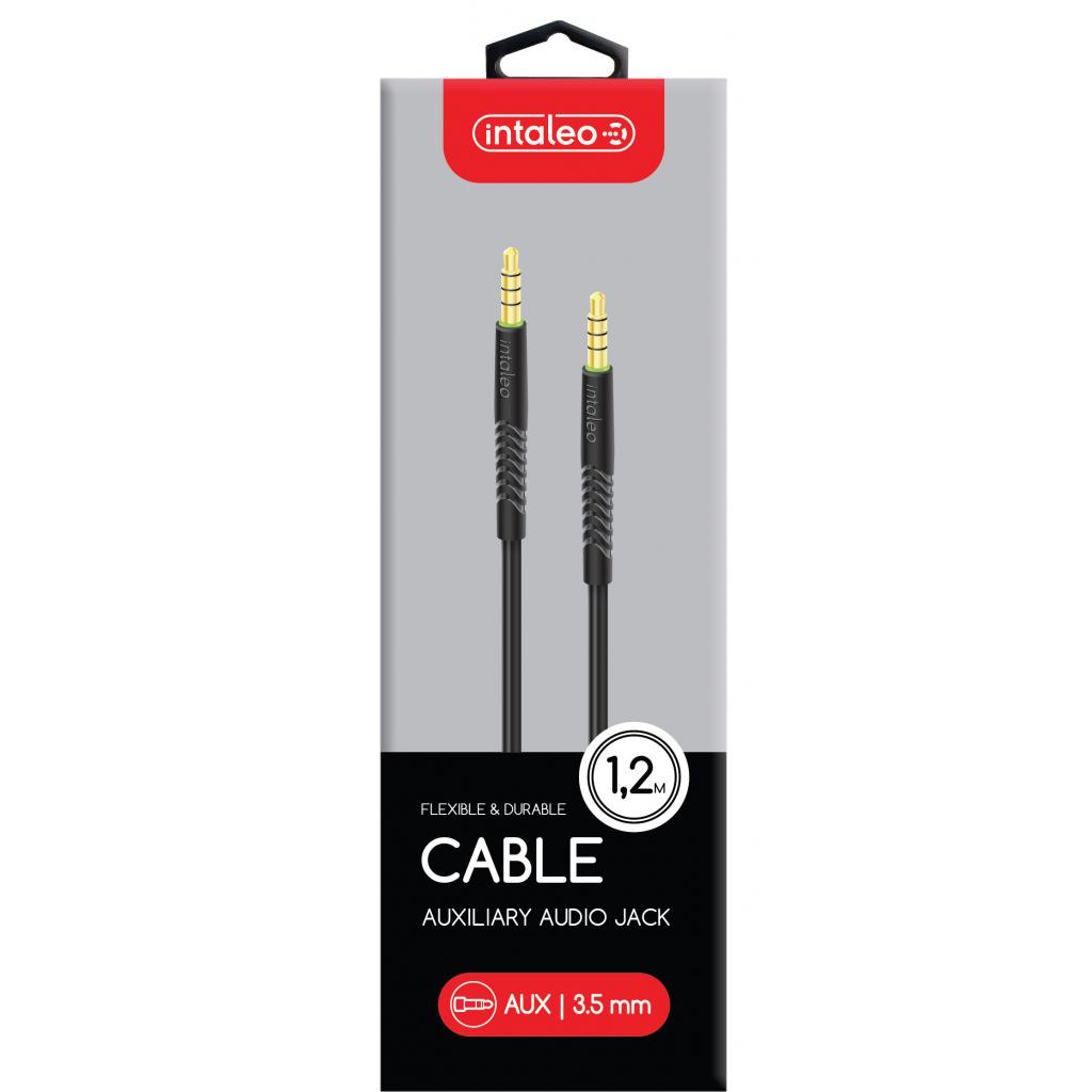 Кабель мультимедійний 3.5mm M to 3.5mm M 1.2m black Intaleo (1283126487538) - зображення 2