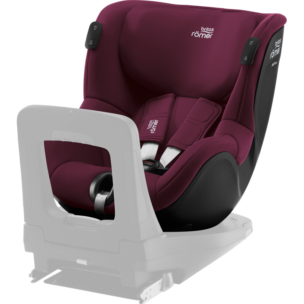 Автокрісло Britax-Romer Dualfix isense Burgundy Red (2000035108) - зображення 1