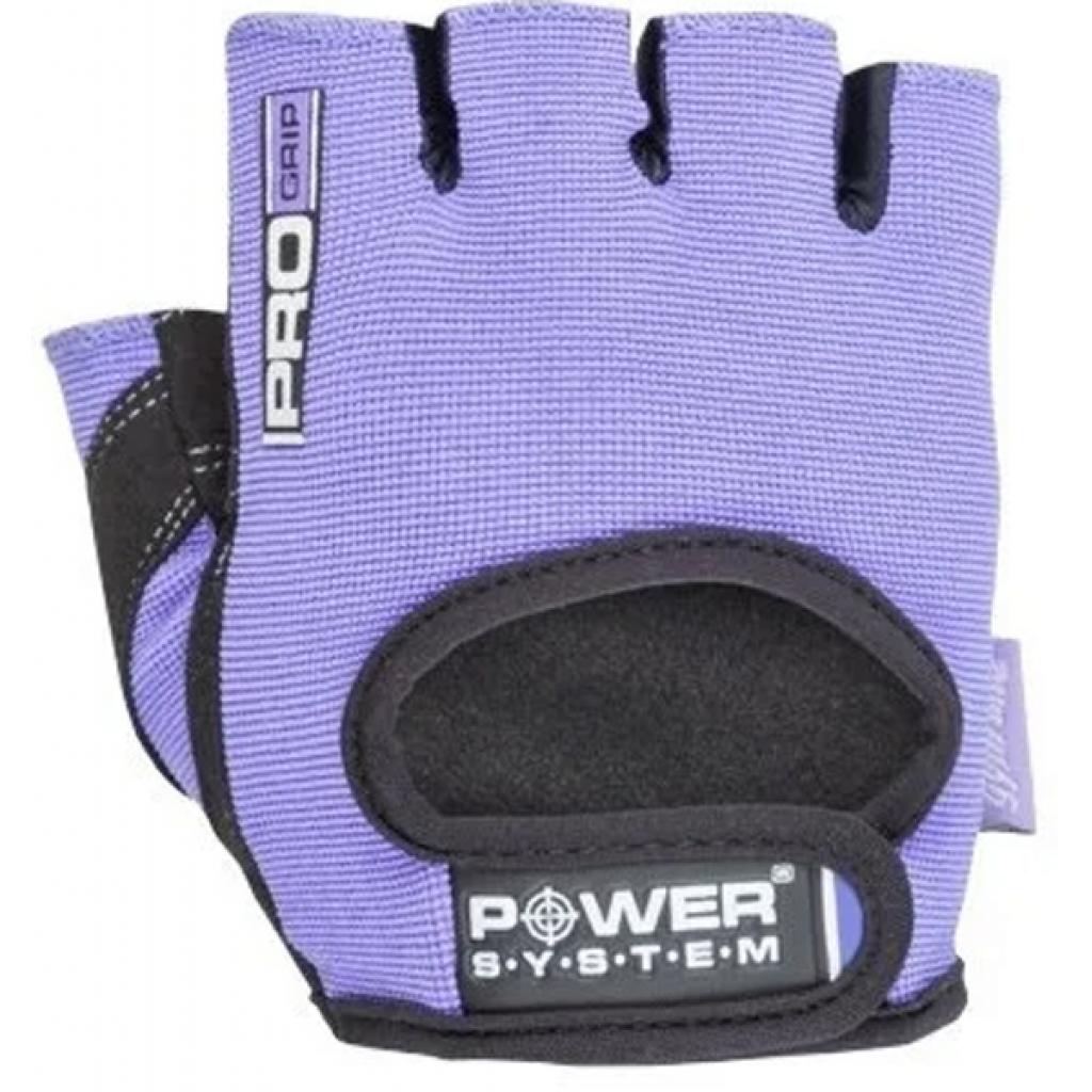 Рукавички для фітнесу Power System Pro Grip PS-2250 S Purple (PS-2250_S_Purple) - изображение 1