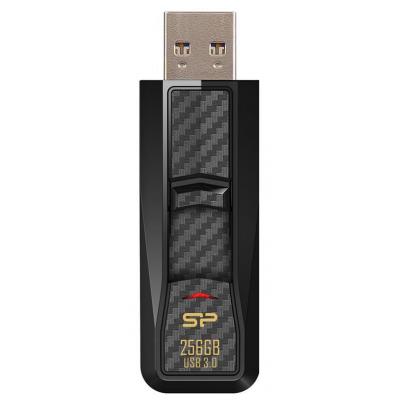 USB флеш накопичувач Silicon Power 256Gb Blaze B50 Black USB 3.0 (SP256GBUF3B50V1K) - зображення 3