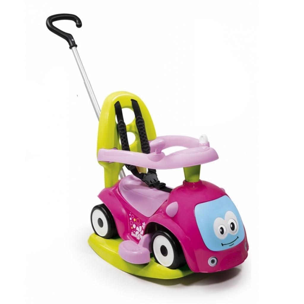 Чудомобіль Smoby 720303 Маестро 4 в 1 з функцією гойдалки Рожева (720303) - зображення 1
