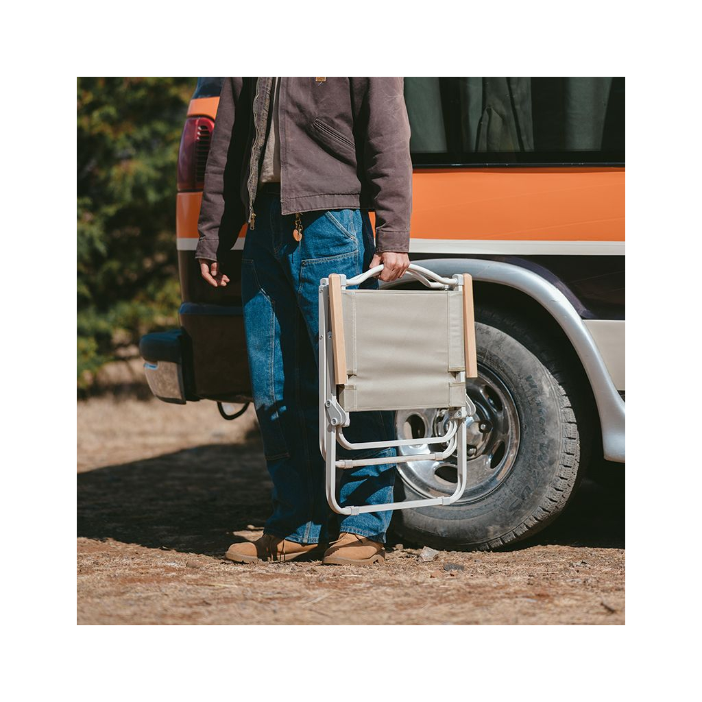 Крісло складане Naturehike CNK2300JU012 бежеве (6976023926877) - зображення 9