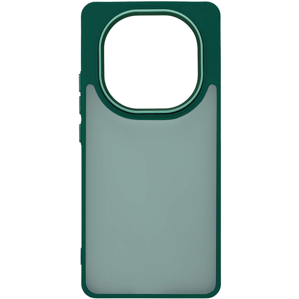 Чохол до мобільного телефона Armorstandart Frame Xiaomi Redmi Note 14 Pro 4G Dark Green (ARM79871) - зображення 1