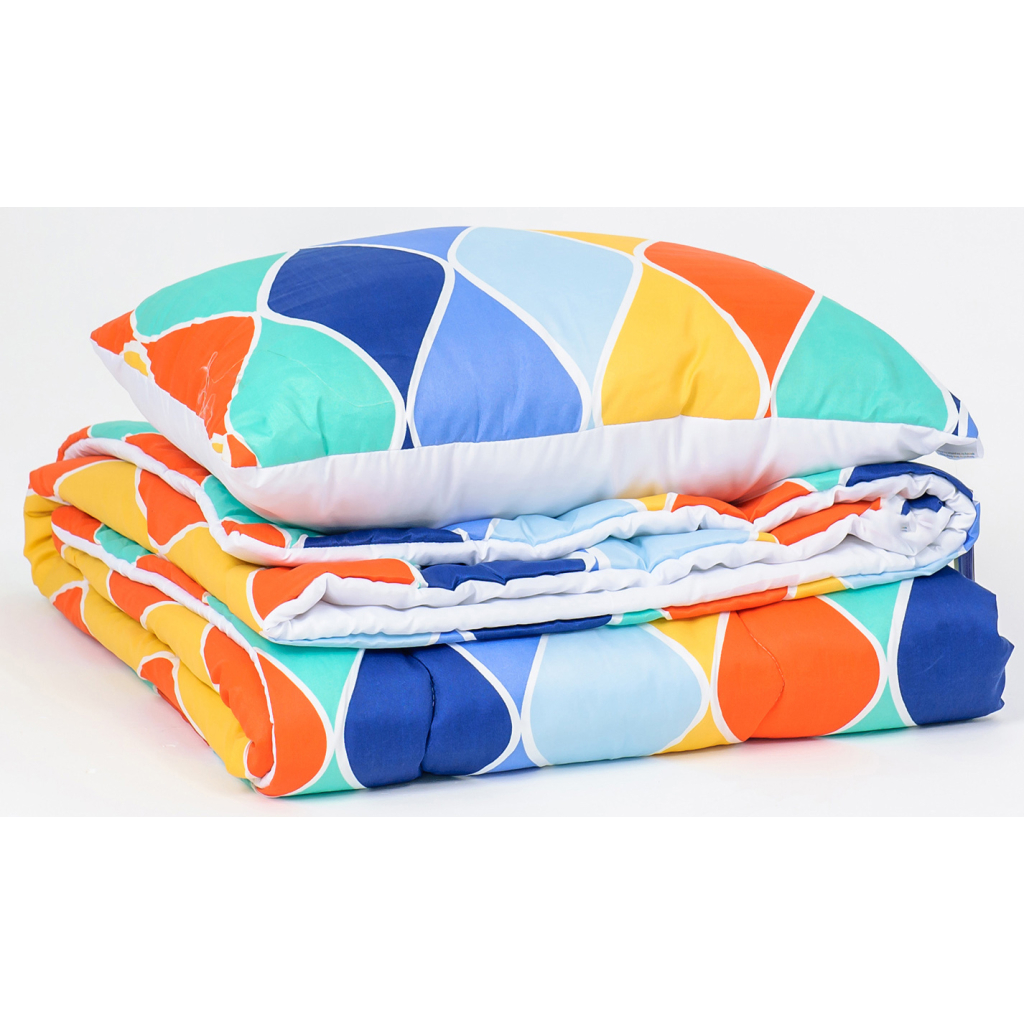 Ковдра MirSon Набір антиалергенний BamBoo Зима №3628 Print Line Cuneo + подушка середня 200х220+50х70 (2200004839790) - зображення 2