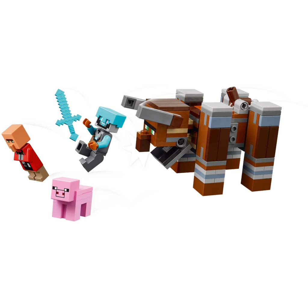 Конструктор LEGO Minecraft Аванпост розбійників та спустошувач (21278) - зображення 3