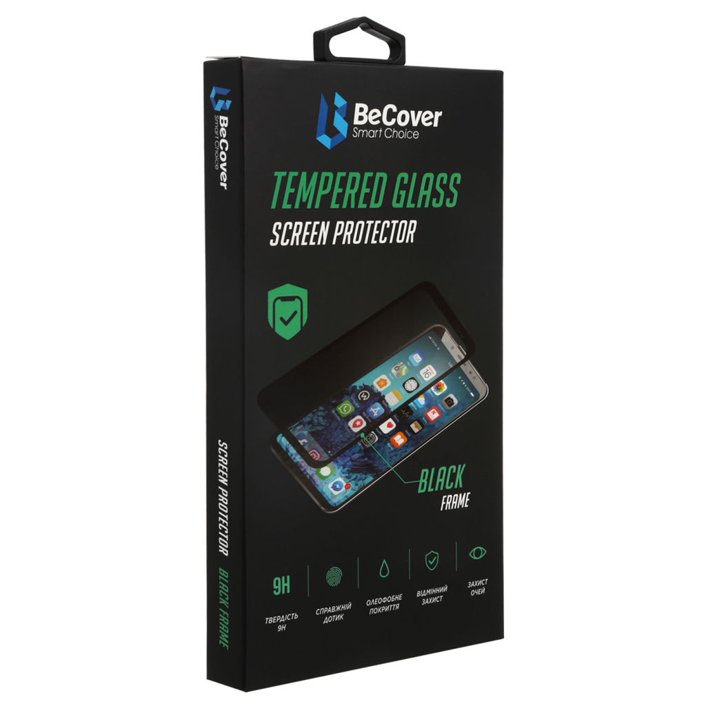 Скло захисне BeCover ZTE Blade V40 / V40 Pro Black (708562) - зображення 2