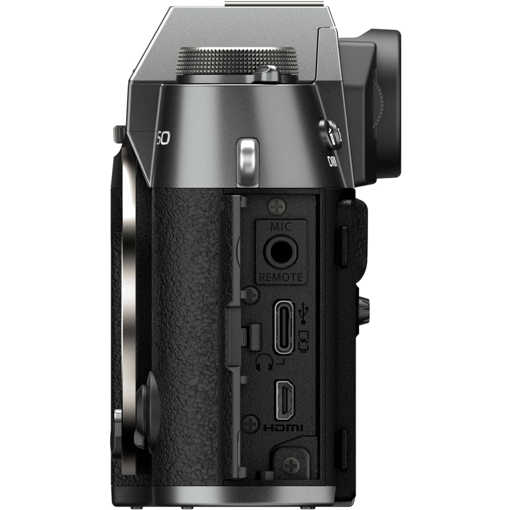 Цифровий фотоапарат Fujifilm X-T50 Body Charcoal silver (16828375) - зображення 4