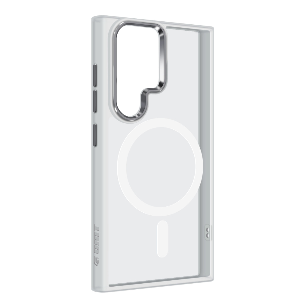 Чохол до мобільного телефона Armorstandart Unit MagSafe Samsung S25 Ultra Matte Clear Silver (ARM82266) - зображення 1
