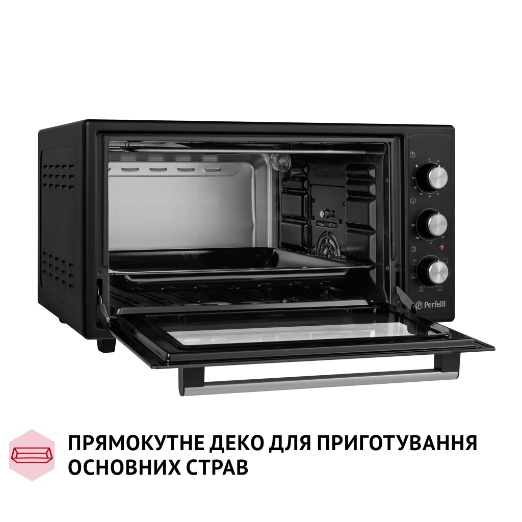 Електропіч Perfelli SIERRA 48 BLACK - зображення 8
