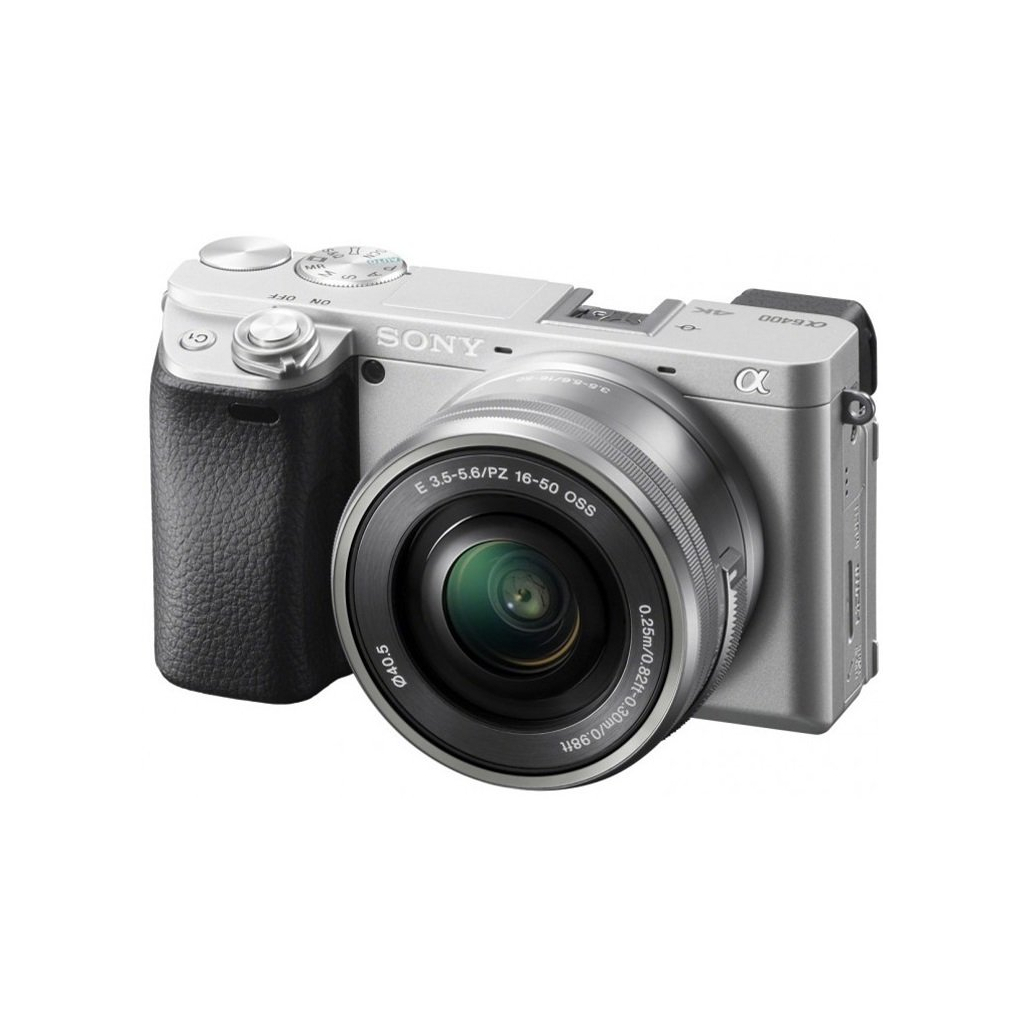 Цифровий фотоапарат Sony Alpha 6400 kit 16-50mm Silver (ILCE6400LS.CEC) - зображення 2