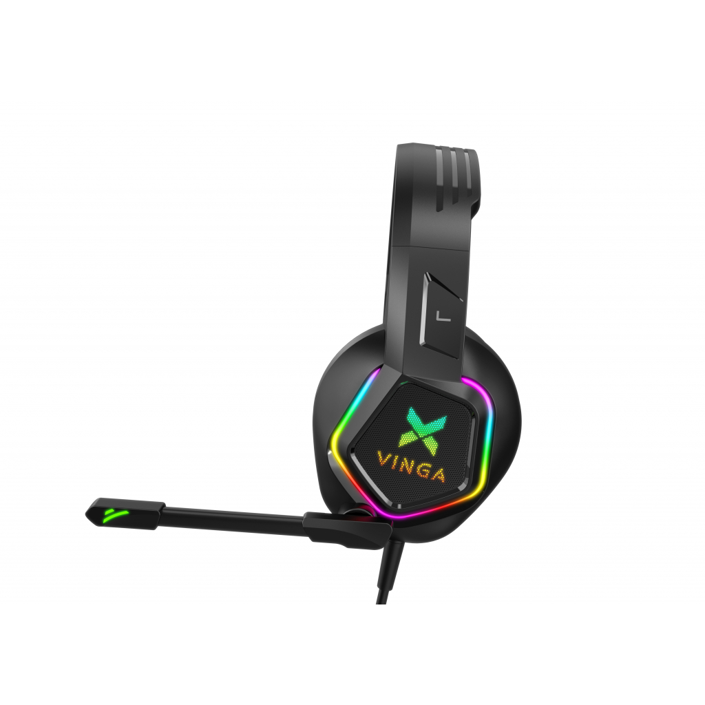 Навушники Vinga HSCU-160 Gaming LED Black (HSCU-160) - зображення 3
