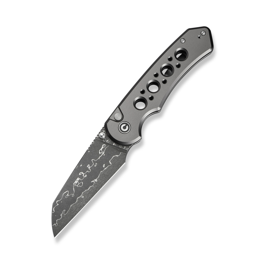 Ніж Civivi Pragma Prime, Damascus, сірий алюміній (C24067-DS1) - зображення 2