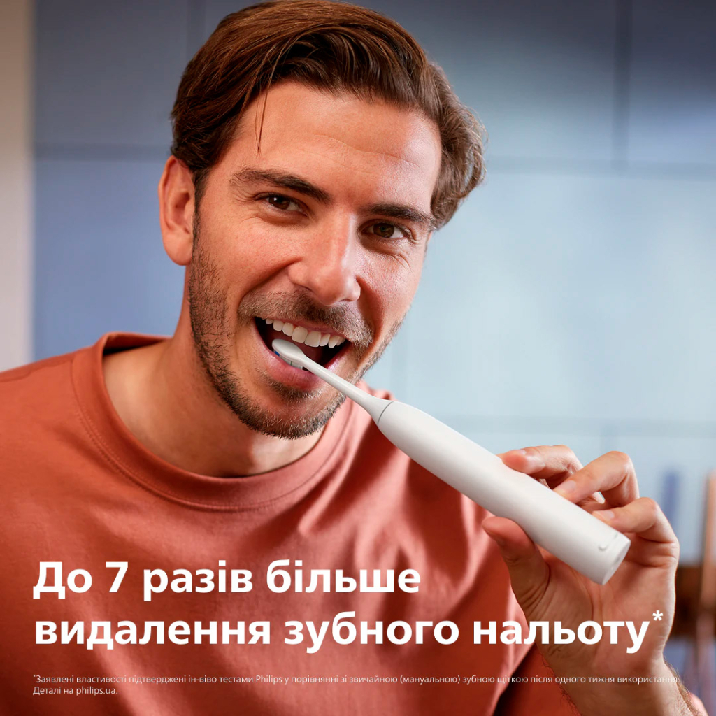 Електрична зубна щітка Philips HX7108/01 - зображення 4