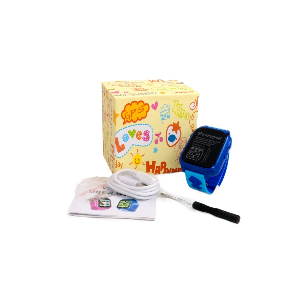 Смарт-годинник Extradigital M06 Blue Kids smart watch-phone, GPS (ESW2304) - зображення 9