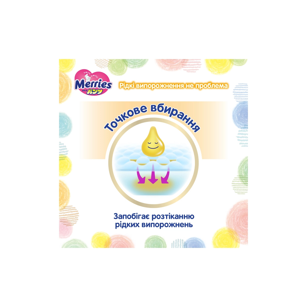 Підгузки Merries Трусики Super Jumbo L (9-14 кг) 44 шт. (4901301425874) - зображення 8