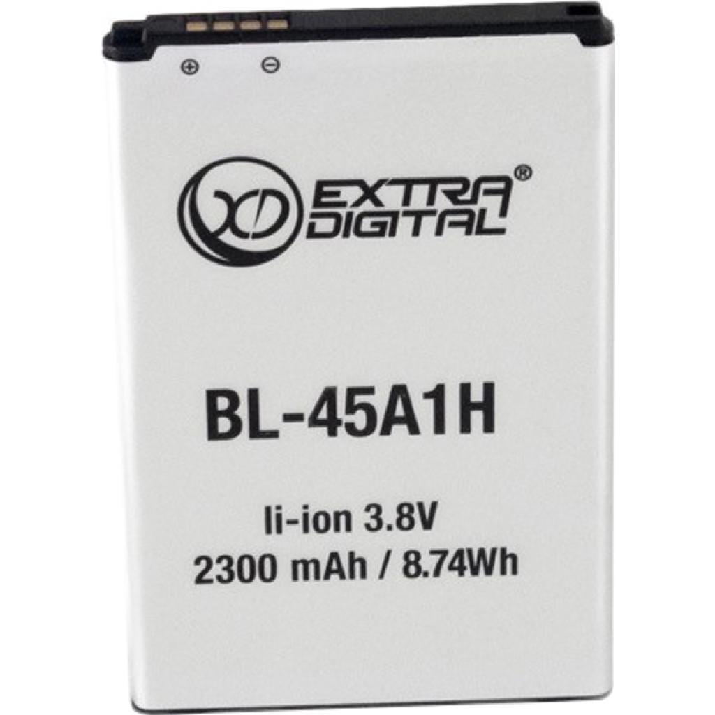 Акумуляторна батарея Extradigital LG K10 (BL-45A1H) 2300 mAh (BML6430) - изображение 1