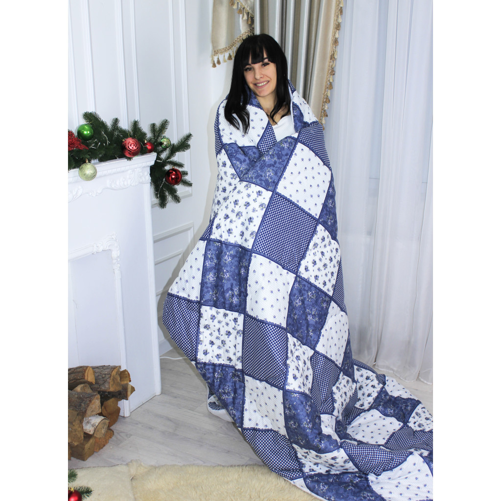 Ковдра MirSon Набір Tencel Зима №3703 Print Line Sequoia + 2 подушки середні 155х215+2х50х70 (2200004848501) - зображення 12