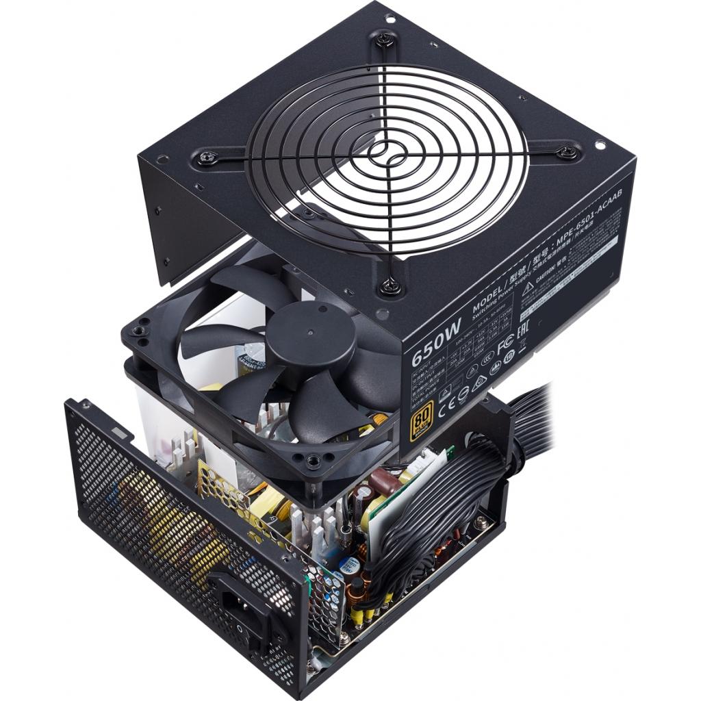 Блок живлення CoolerMaster 650W MWE Bronze V2 (MPE-6501-ACAAB-EU) - зображення 9